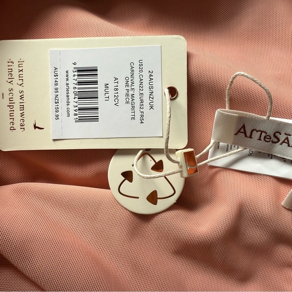 Artesands Size 20 Carnivale Magritte Multifit Cup One Piece Swimsuit NEW! - Picture 5 of 5